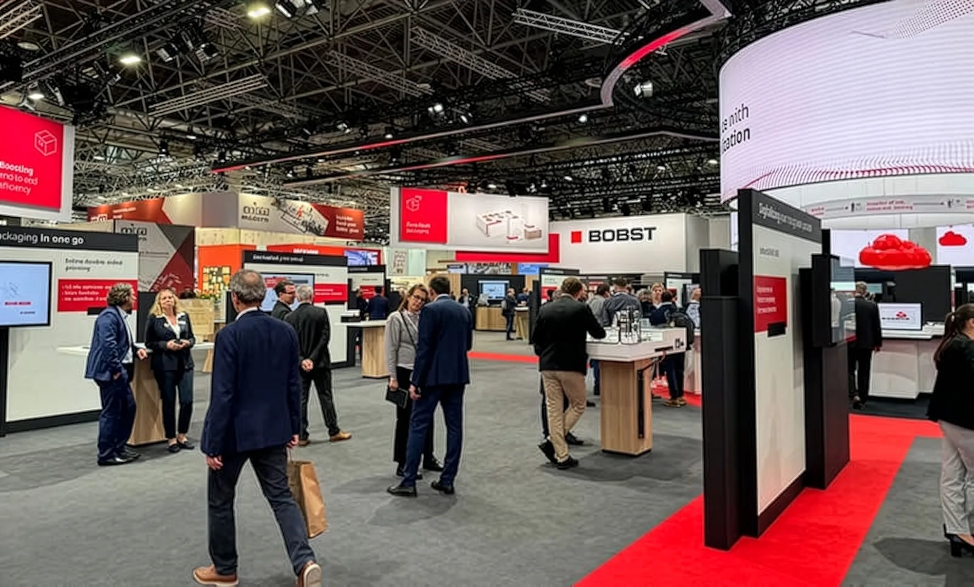 Stand BOBST à Drupa 2024